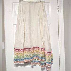 Rainbow Peasant Skirt